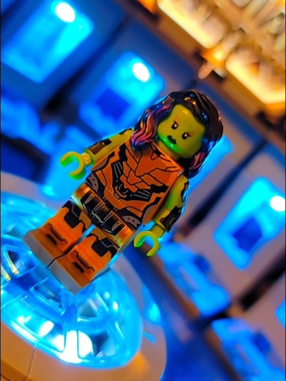 Guardians Of The Galaxy Gamora Minifigure Lego Compatible